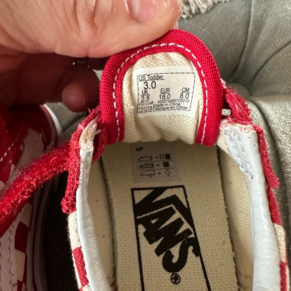 Size 3 Toddler Vans - Picture 5 of 5